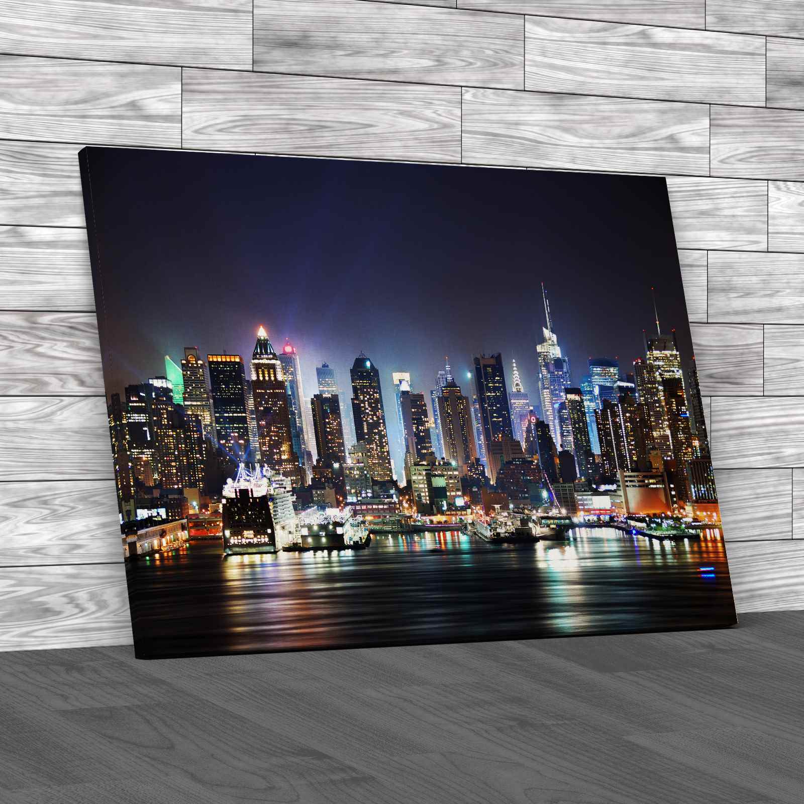 Manhattan New York City Canvas Print Large Picture Wall Art | eBay UK