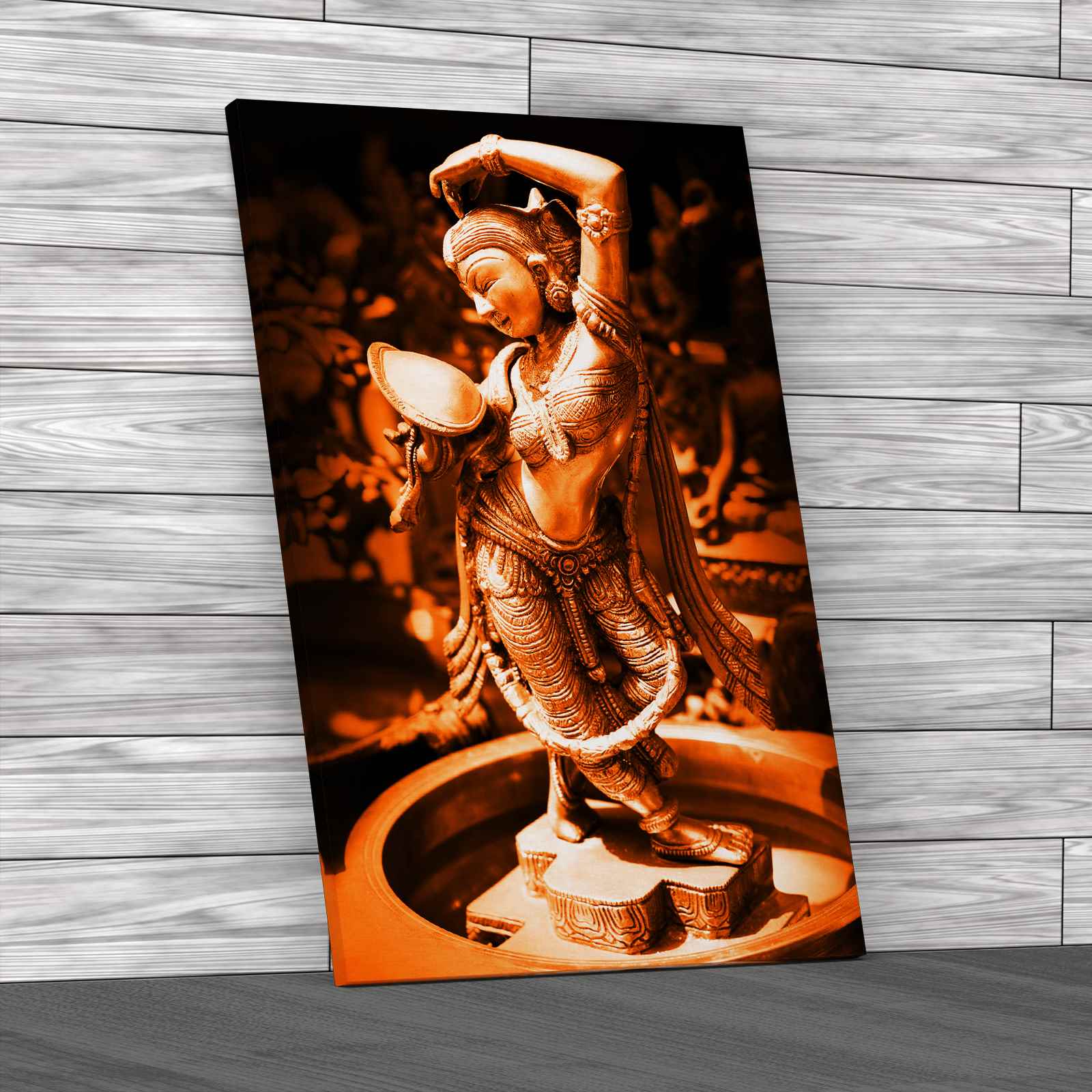 Metallic Hindu Shiva Canvas Print Large Picture Wall Art - Picture 11 of 12
