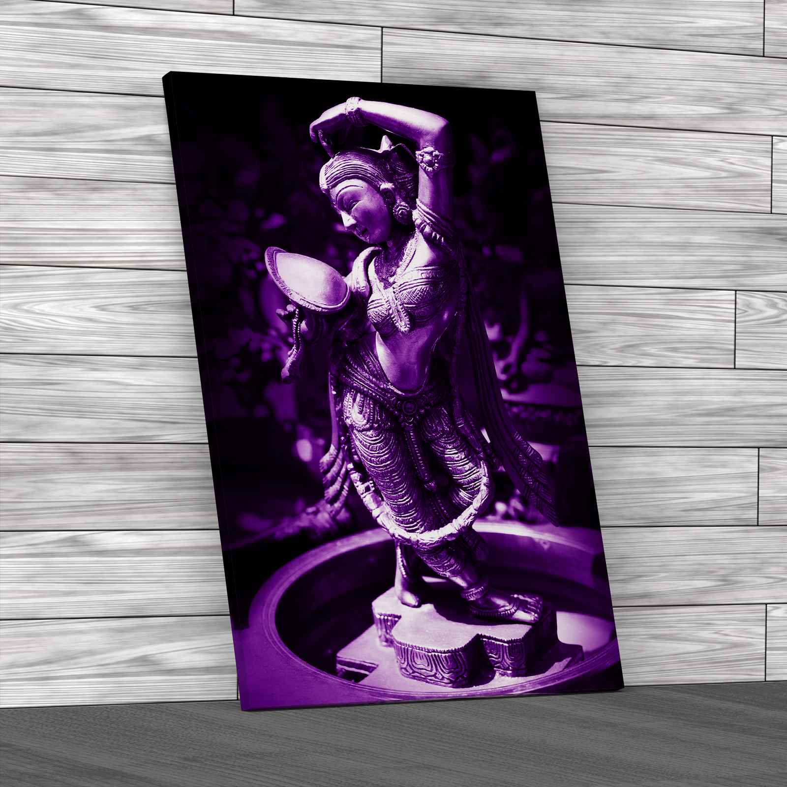Metallic Hindu Shiva Canvas Print Large Picture Wall Art - Picture 8 of 12