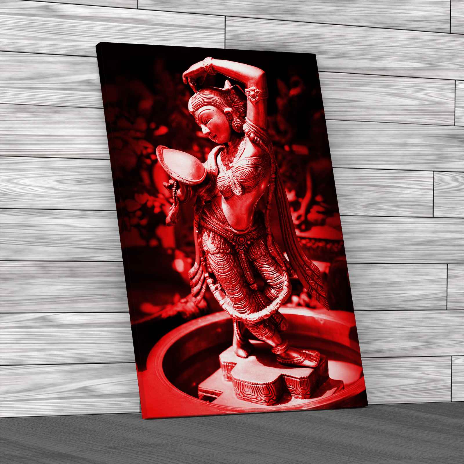 Metallic Hindu Shiva Canvas Print Large Picture Wall Art - Picture 4 of 12