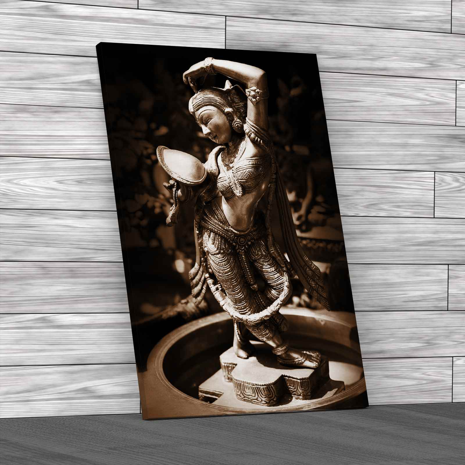 Metallic Hindu Shiva Canvas Print Large Picture Wall Art - Picture 12 of 12