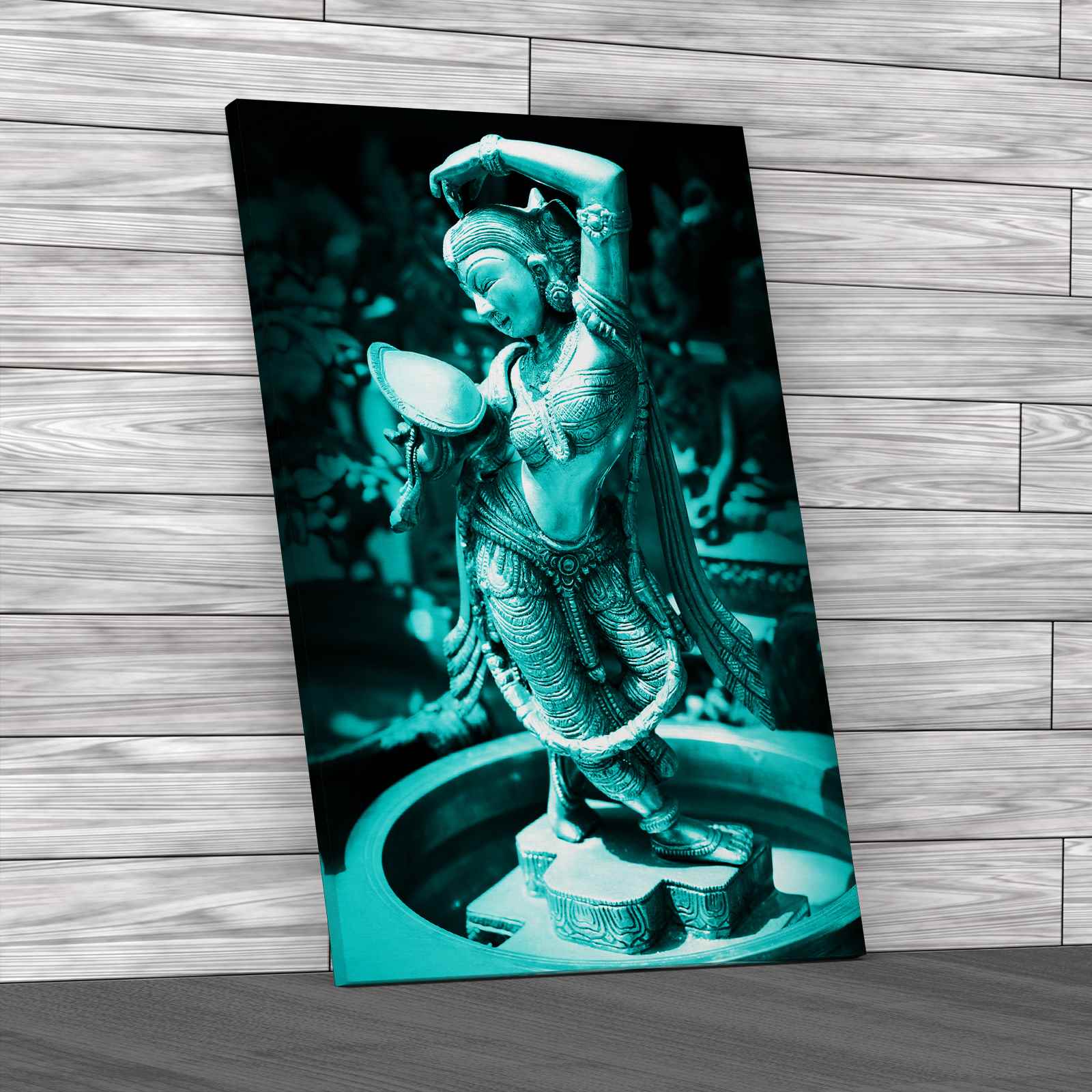 Metallic Hindu Shiva Canvas Print Large Picture Wall Art - Picture 6 of 12