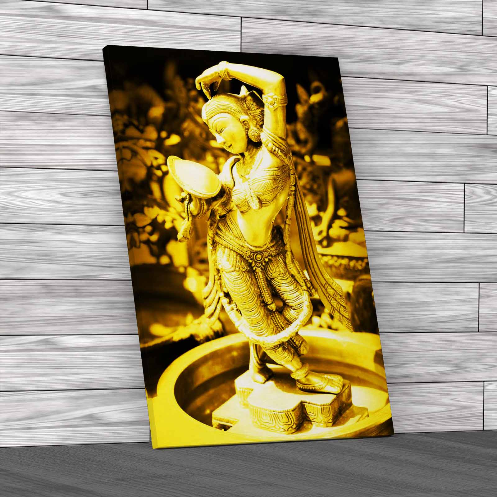 Metallic Hindu Shiva Canvas Print Large Picture Wall Art - Picture 10 of 12