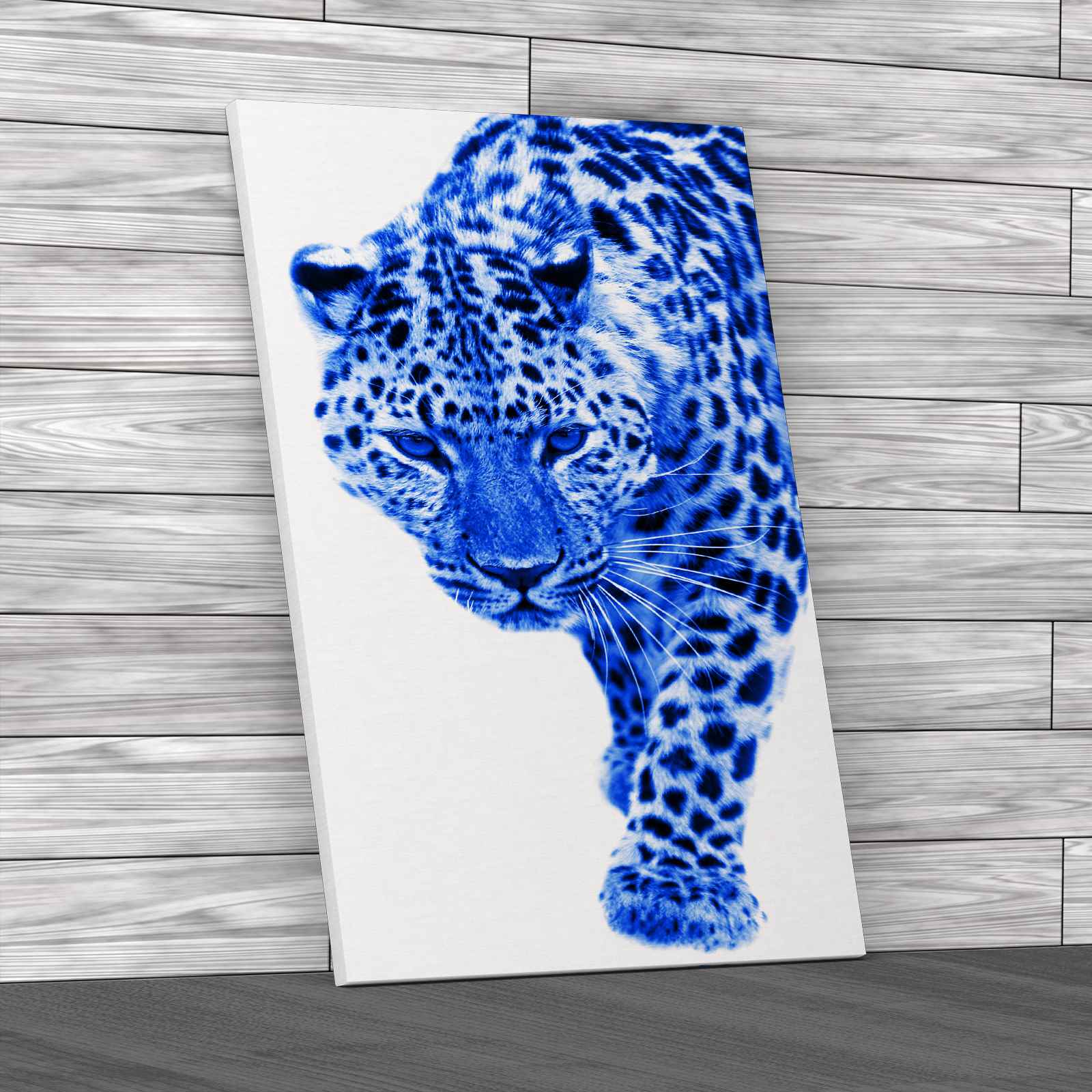 Close Prowling Leopard Canvas Print Large Picture Wall Art - Picture 5 of 12