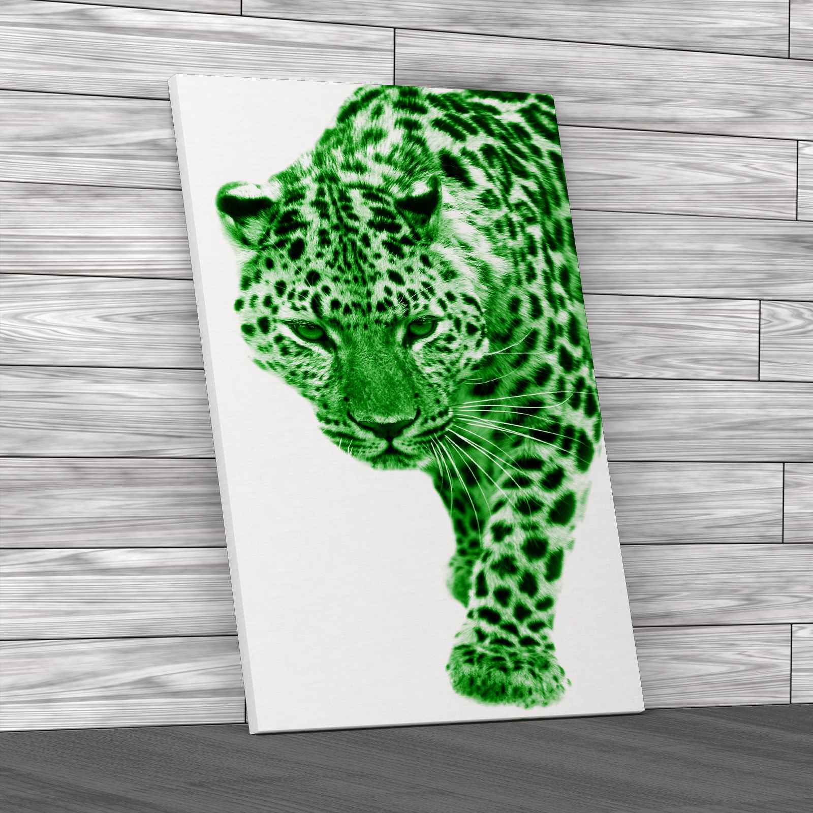 Close Prowling Leopard Canvas Print Large Picture Wall Art - Picture 7 of 12