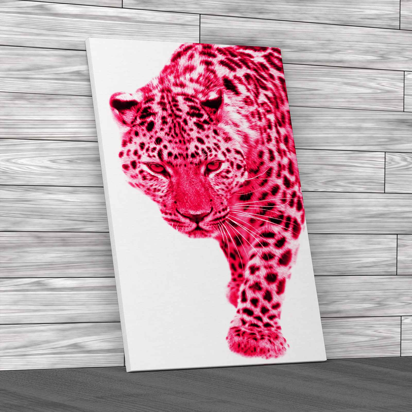 Close Prowling Leopard Canvas Print Large Picture Wall Art - Picture 9 of 12