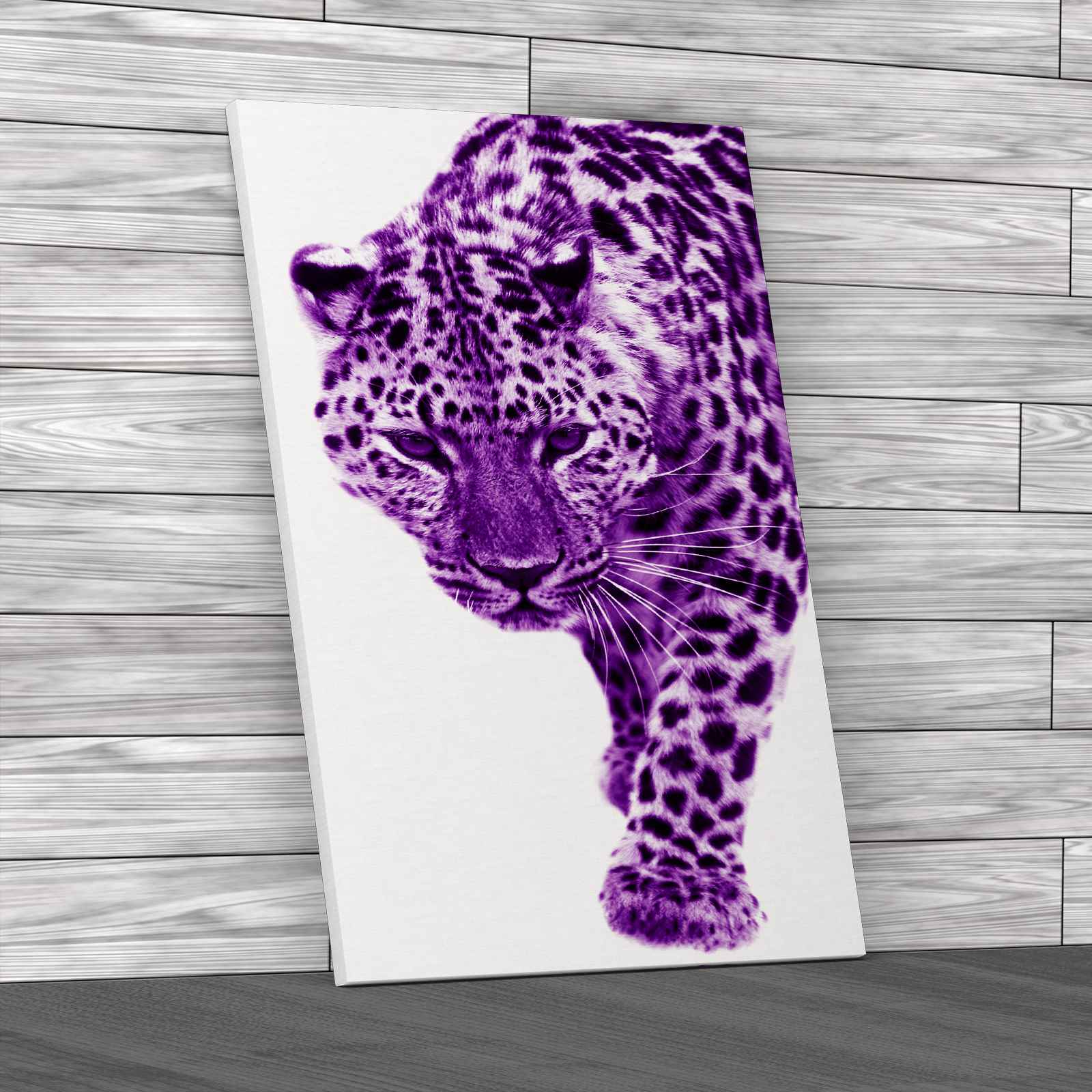 Close Prowling Leopard Canvas Print Large Picture Wall Art - Picture 8 of 12