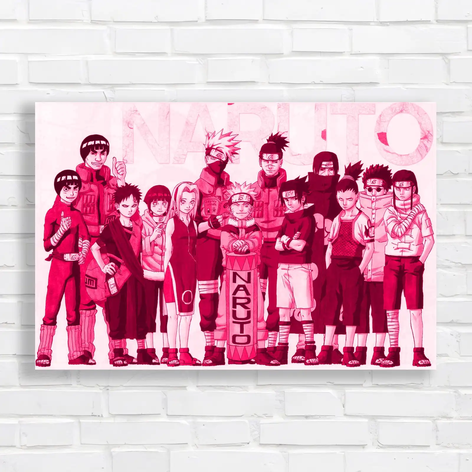 Naruto Anime Cast Canvas Print Large Picture Wall Art - Picture 9 of 12
