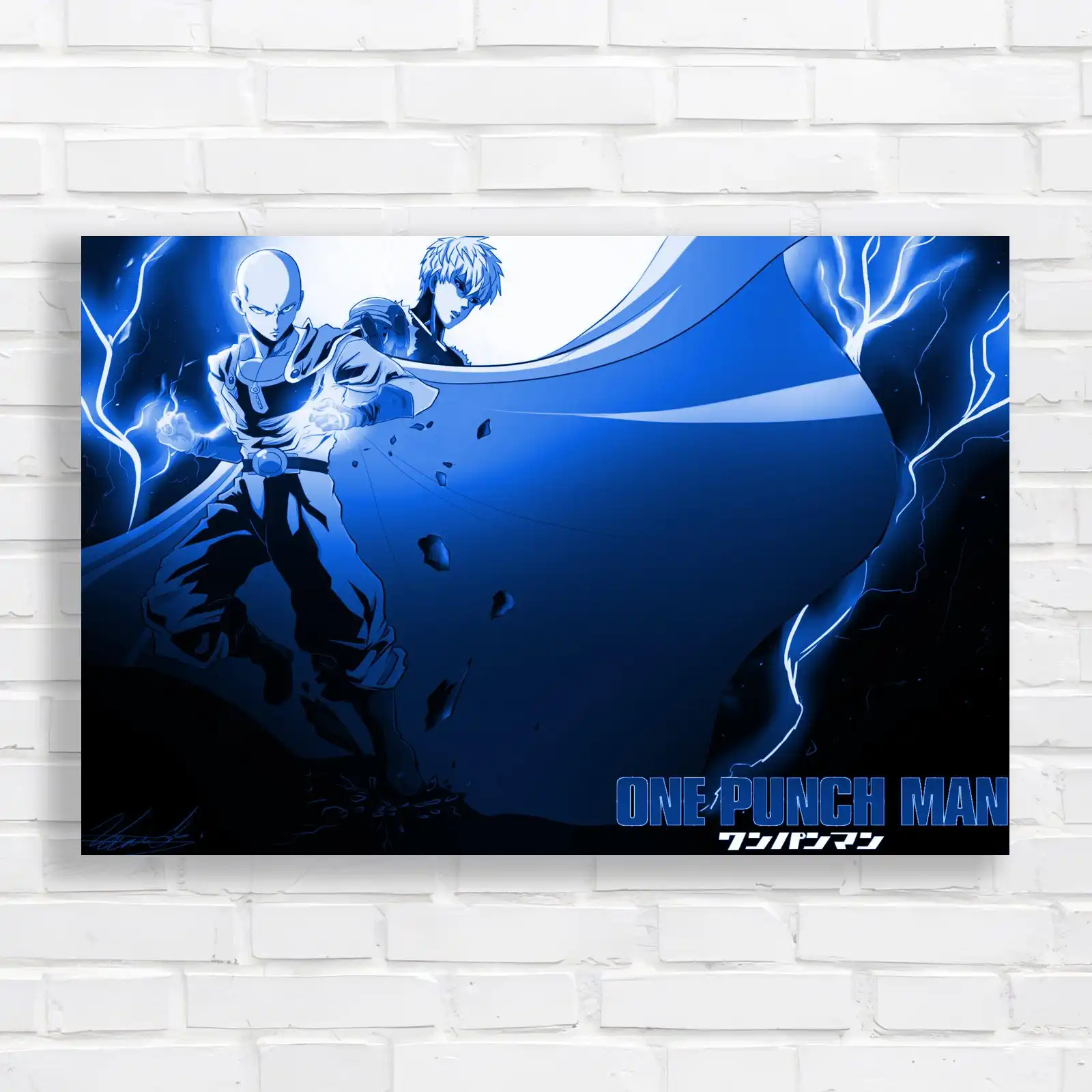 One Punch Man Anime Action Canvas Print Large Picture Wall Art - Picture 5 of 12