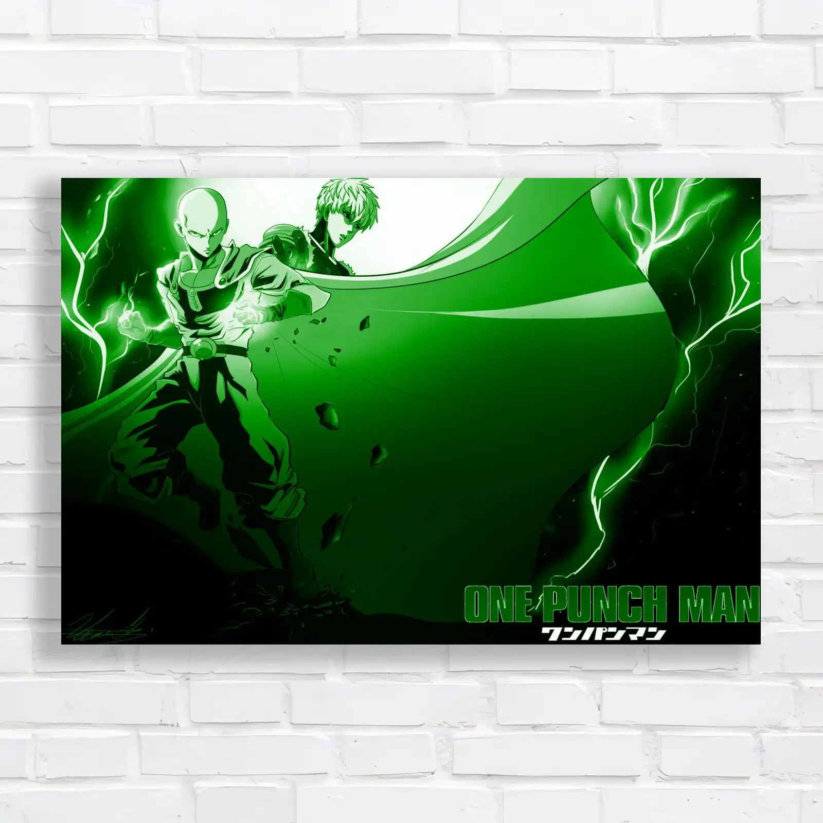 One Punch Man Anime Action Canvas Print Large Picture Wall Art - Picture 7 of 12