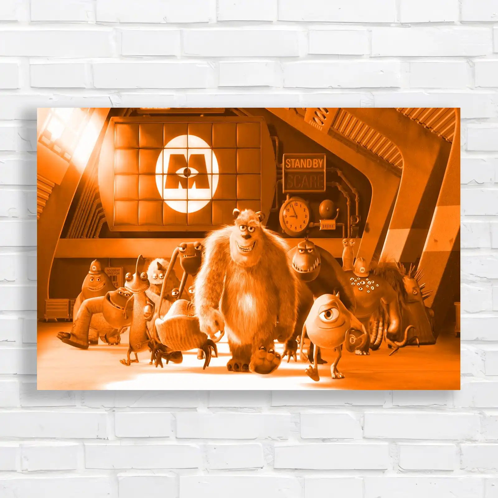 Monsters Inc Animated Characters Canvas Print Large Picture Wall Art - Picture 11 of 12