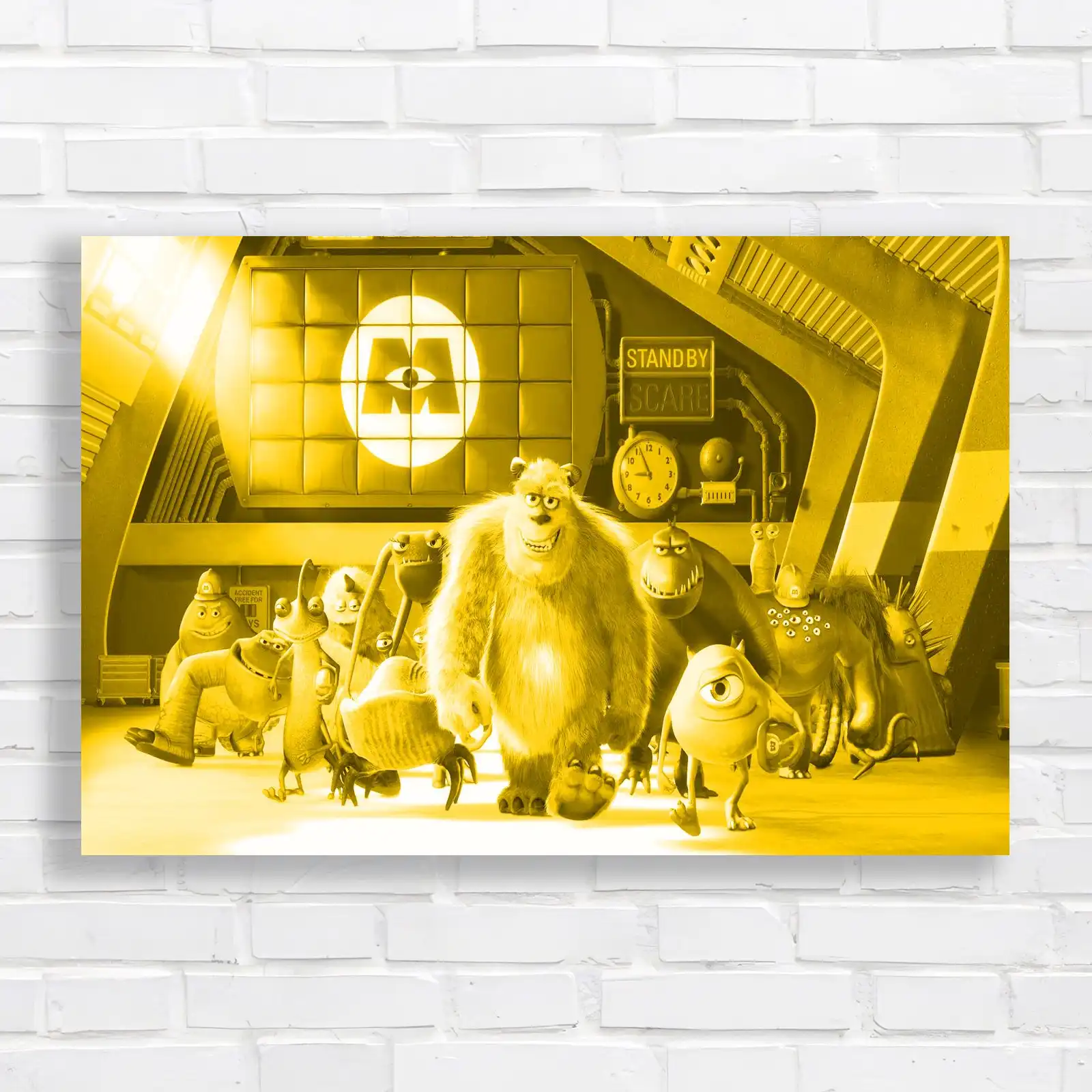 Monsters Inc Animated Characters Canvas Print Large Picture Wall Art - Picture 10 of 12