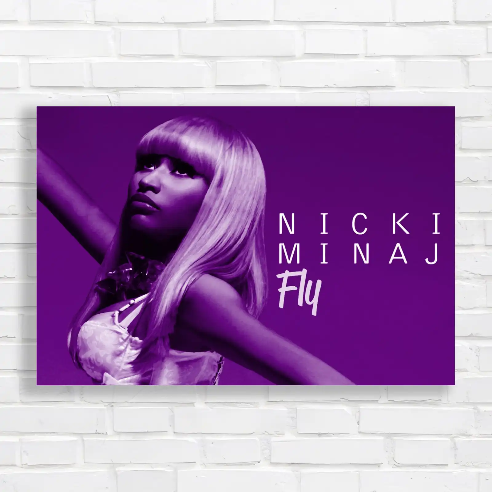Nicki Minaj Fly Colorful Pop Canvas Print Large Picture Wall Art - Picture 8 of 12