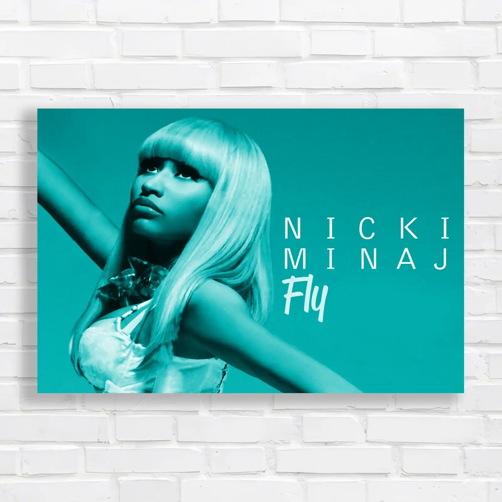 Nicki Minaj Fly Colorful Pop Canvas Print Large Picture Wall Art - Picture 6 of 12
