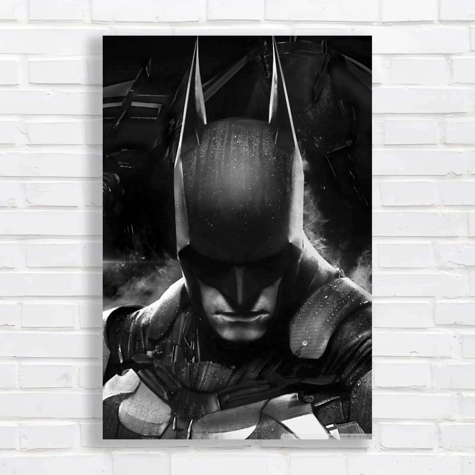 Moody Batman Superhero Canvas Print Large Picture Wall Art - Picture 3 of 12