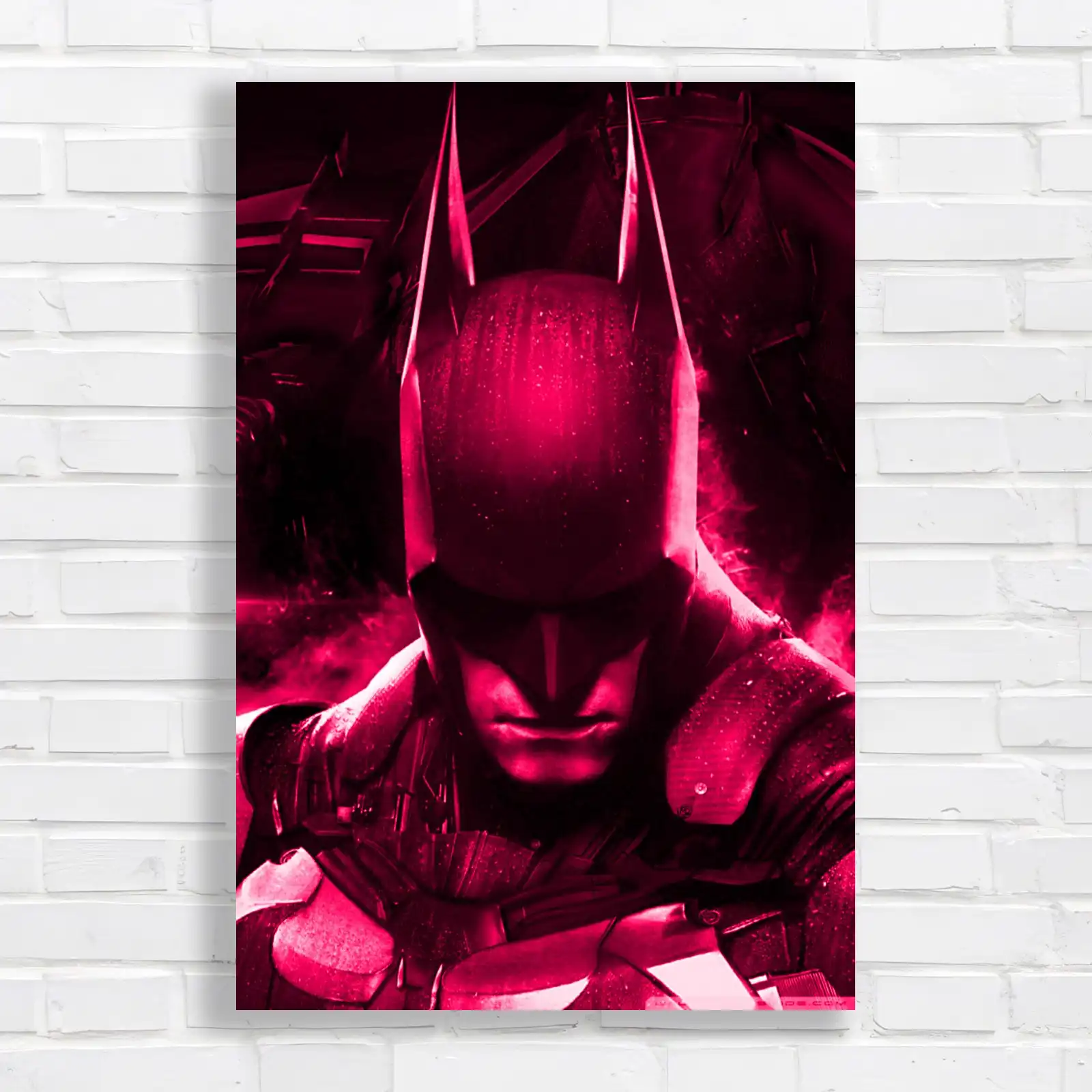 Moody Batman Superhero Canvas Print Large Picture Wall Art - Picture 9 of 12