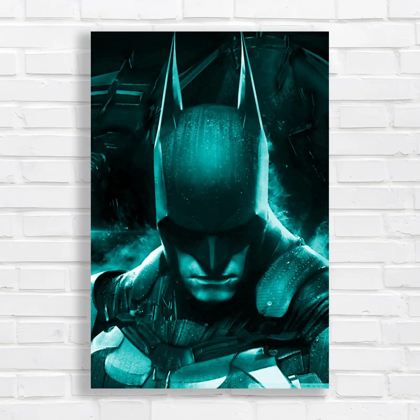 Moody Batman Superhero Canvas Print Large Picture Wall Art - Picture 6 of 12