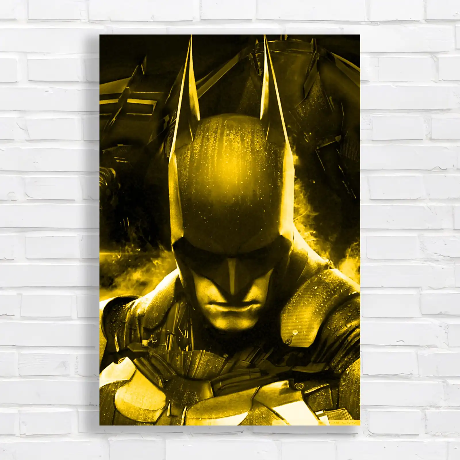 Moody Batman Superhero Canvas Print Large Picture Wall Art - Picture 10 of 12
