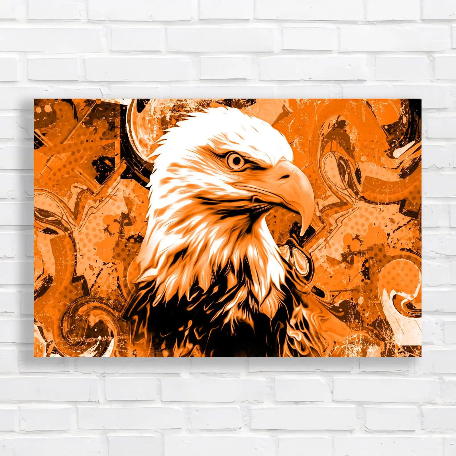 古塔つみ over print POP ART canvas mint ED5 古塔つみ over print POP