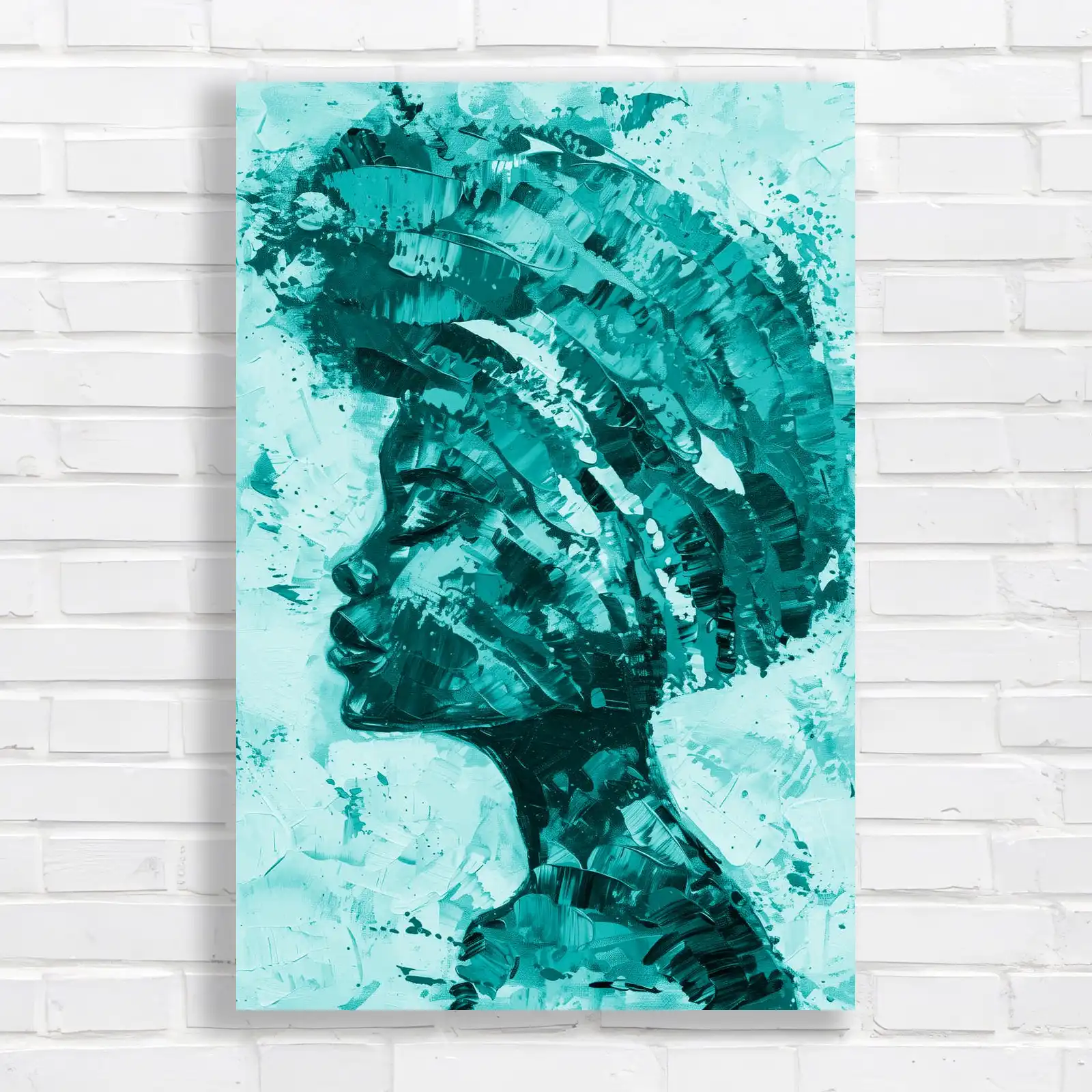 Vibrant Abstract Canvas Print Large Picture Wall Art