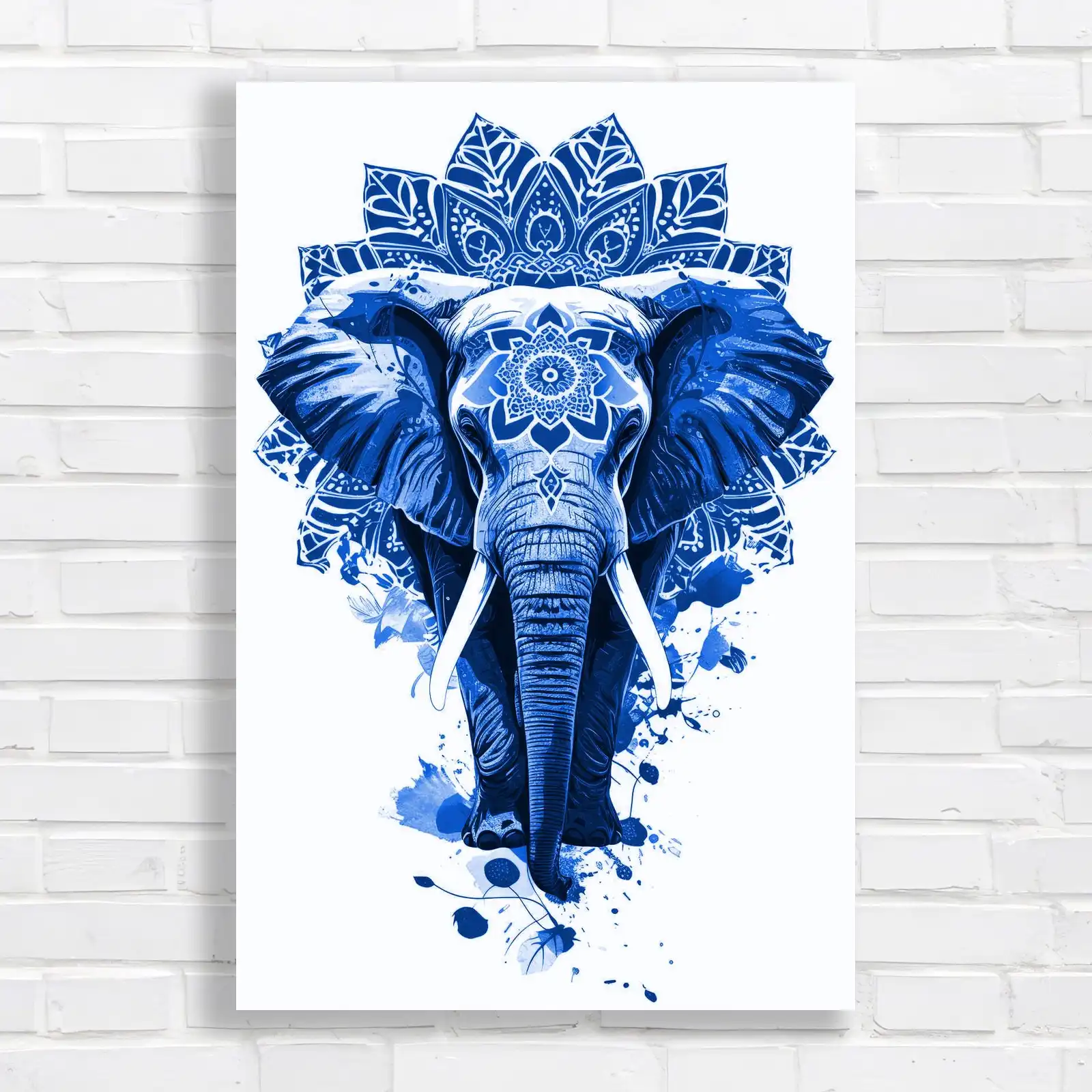 Mohendi Elefante Plantilla Reutilizable Tamaños A3 A4 A5 Shabby Chic Art Craft Mandala / Animal3 - México