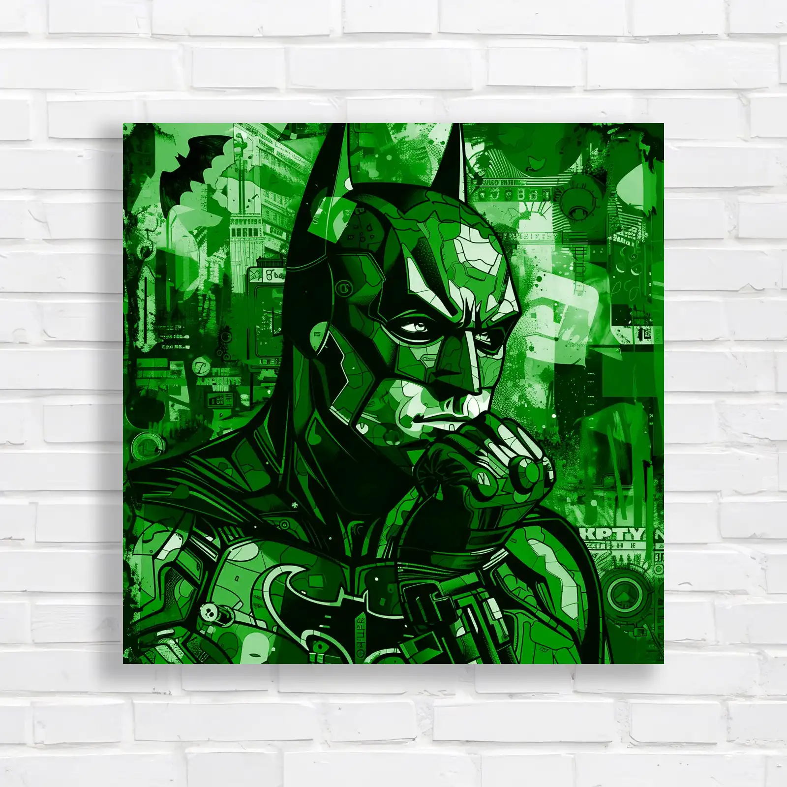 Vibrant Batman Pop Canvas Print Large Picture Wall Art - Picture 7 of 12