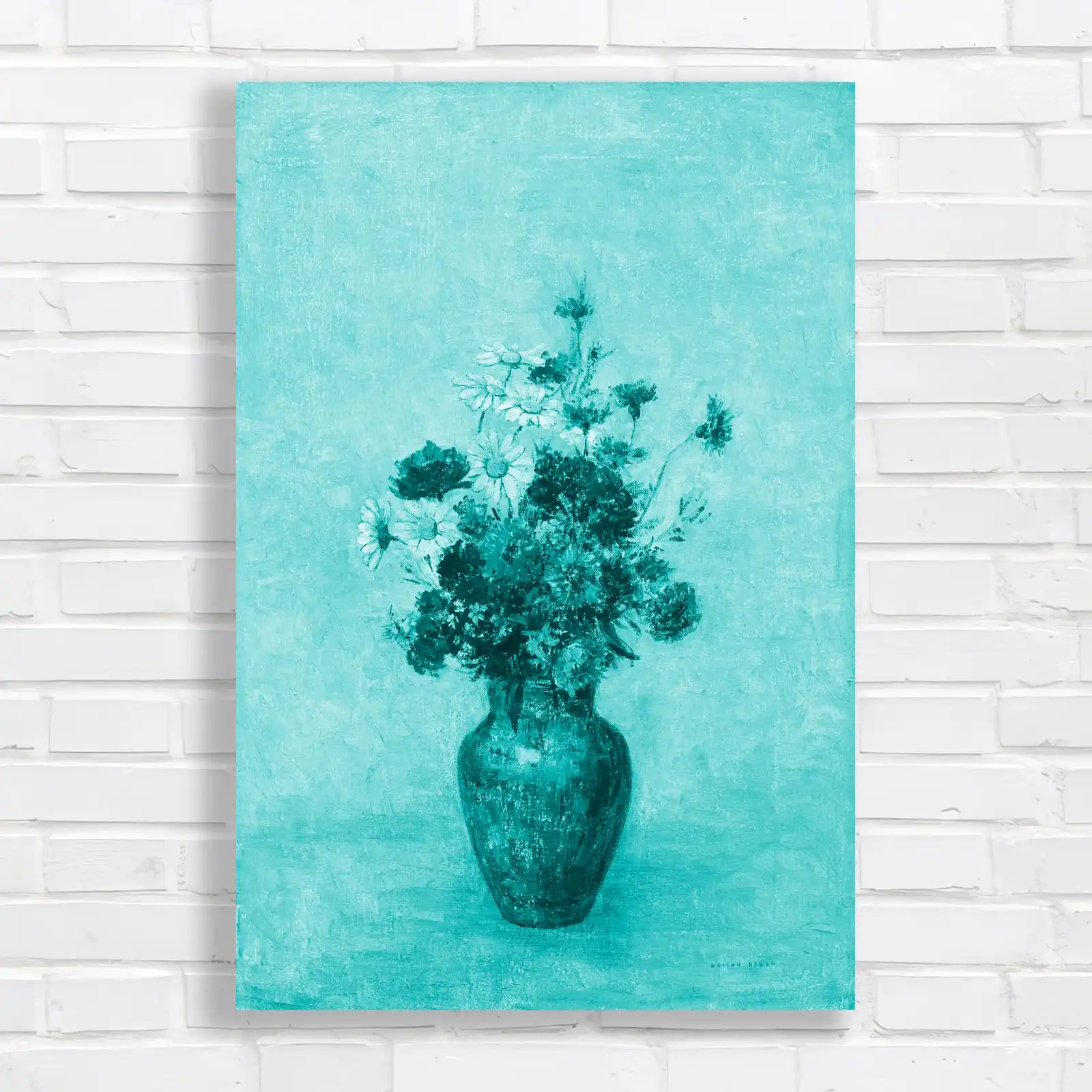 Bouquet of Vibrant Flowers Canvas Print Large Picture Wall Art