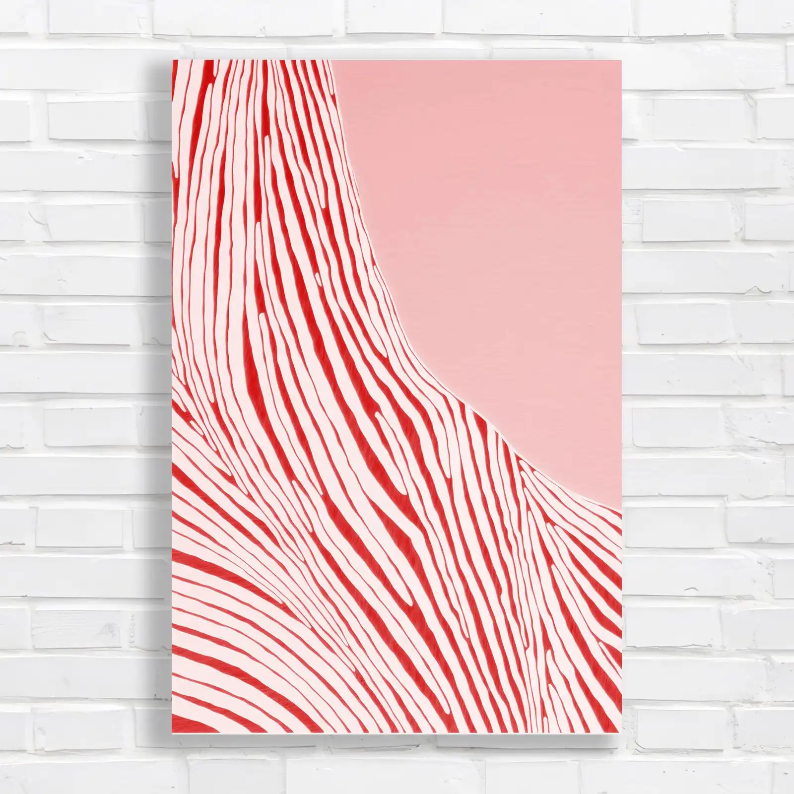 Abstract Textured Beige Canvas Print Large Picture Wall Art