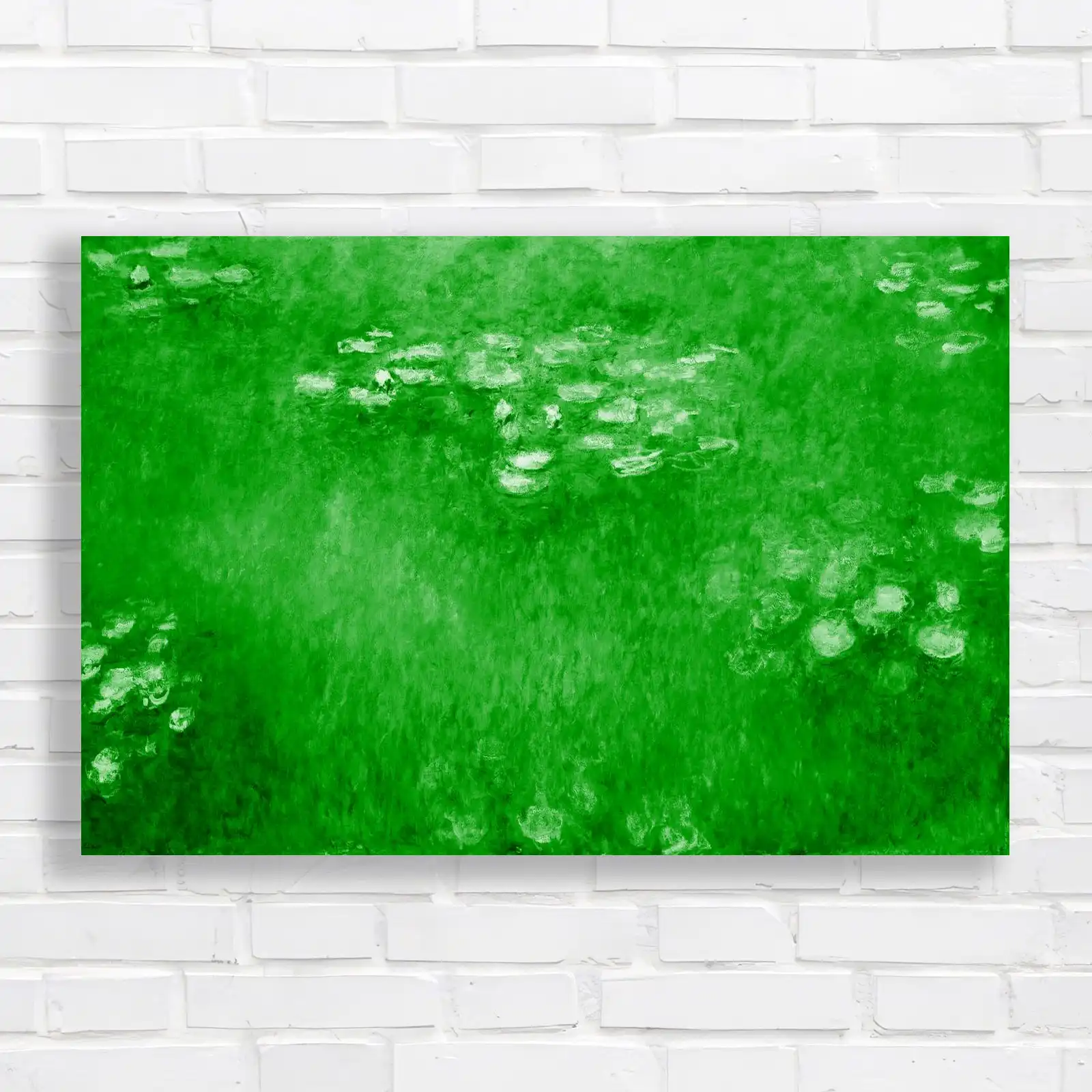Water Lilies Monet Canvas Print Large Picture Wall Art