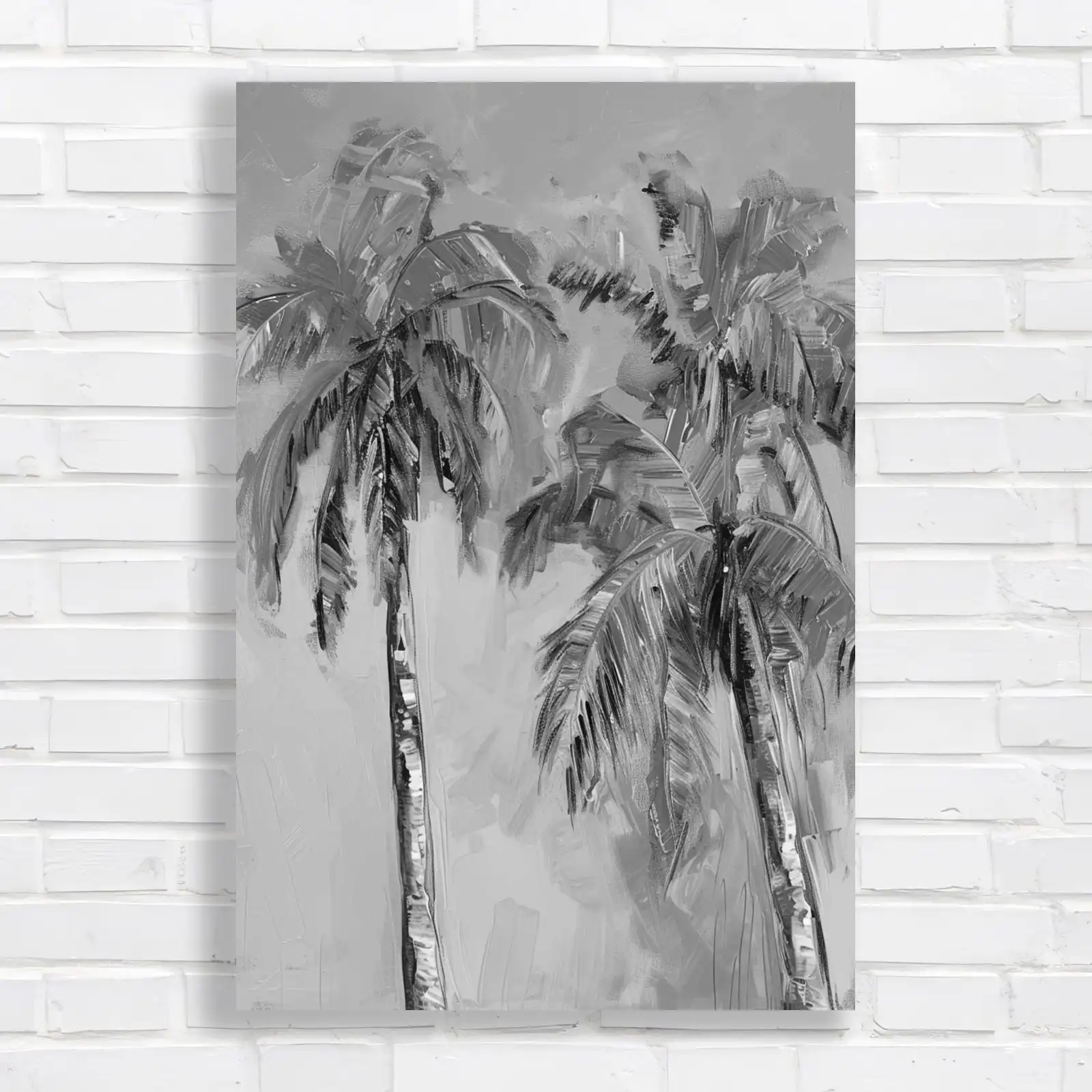 Vibrant Palm Tree Canvas Print Large Picture Wall Art