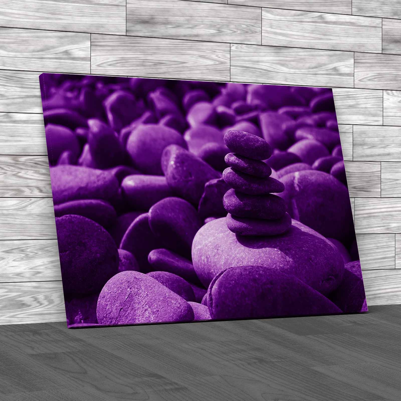 Coloured Rock Stones Canvas Print Large Picture Wall Art eBay