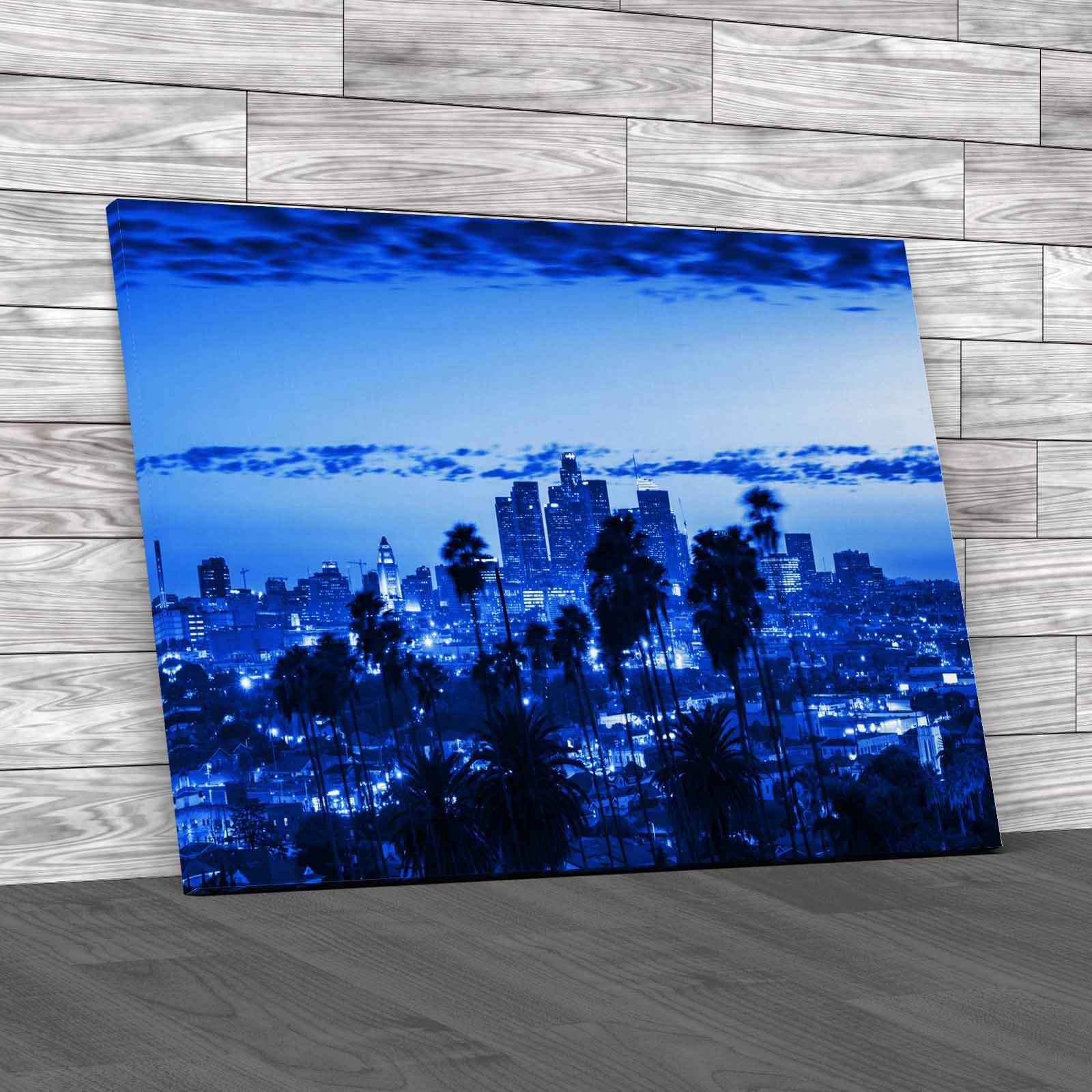 Captivating Los Angeles Sunset A Breathtaking Canvas Print Large Picture Wall