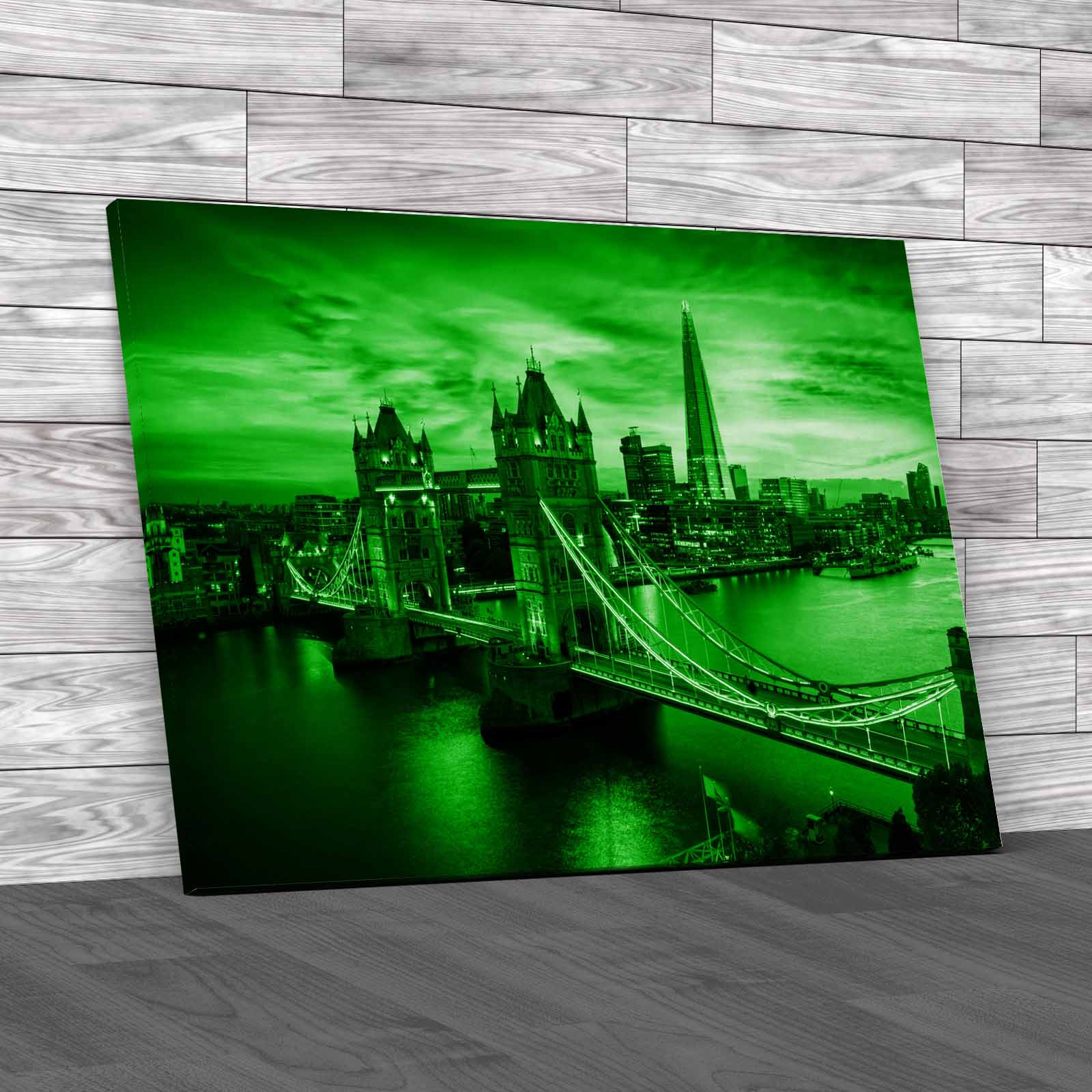 Captivating Sunset View Of Tower Bridge London Canvas Print Large Picture Wall