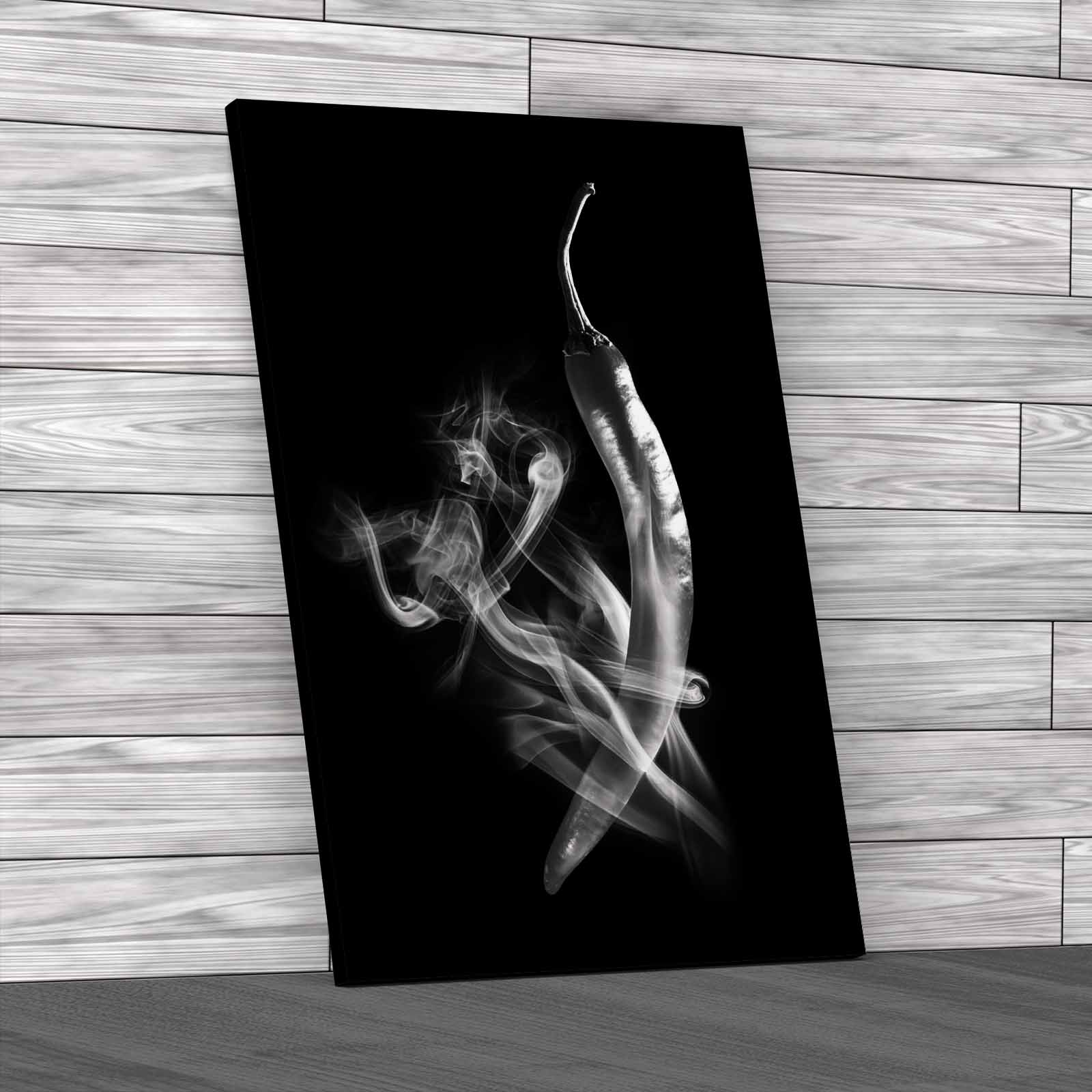 Smoking Hot Chili Pepper Recipes Spicy Canvas Print Large Picture Wall Art - Picture 3 of 12