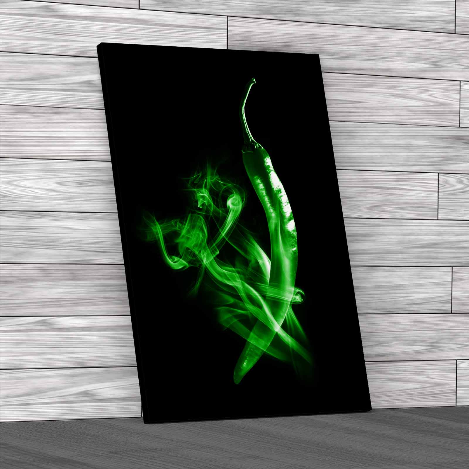Smoking Hot Chili Pepper Recipes Spicy Canvas Print Large Picture Wall Art - Picture 7 of 12