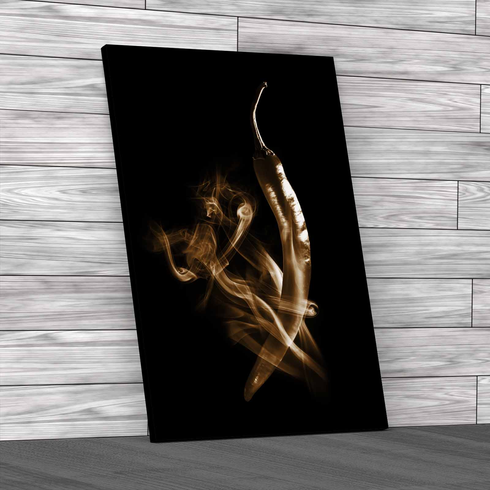 Smoking Hot Chili Pepper Recipes Spicy Canvas Print Large Picture Wall Art - Picture 12 of 12