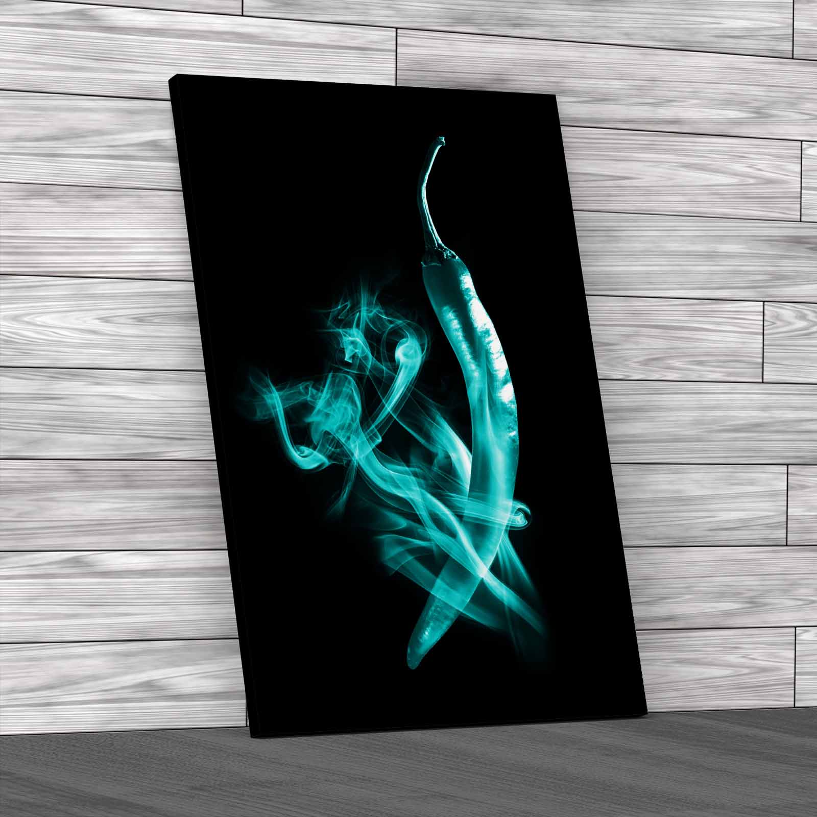 Smoking Hot Chili Pepper Recipes Spicy Canvas Print Large Picture Wall Art - Picture 6 of 12