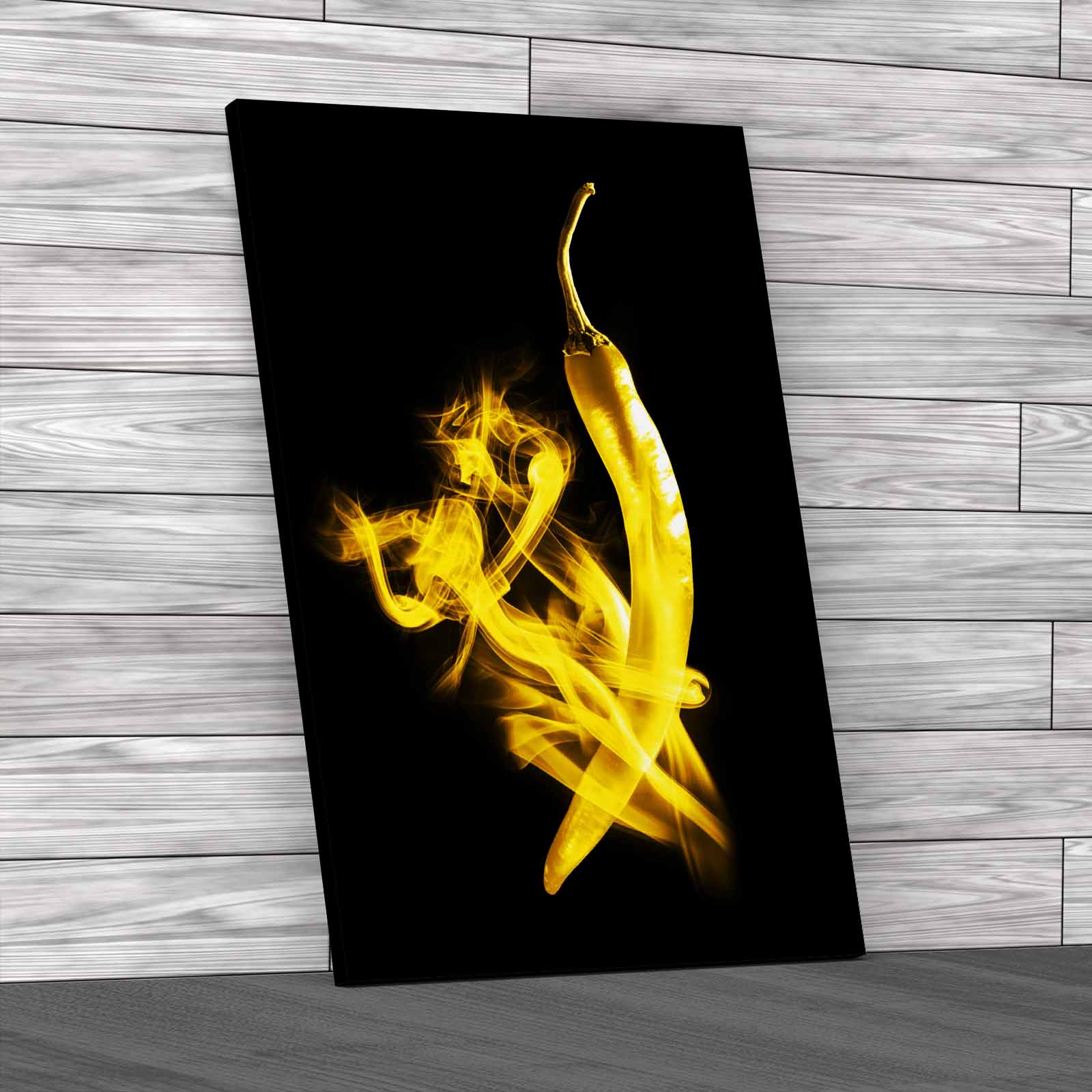 Smoking Hot Chili Pepper Recipes Spicy Canvas Print Large Picture Wall Art - Picture 10 of 12