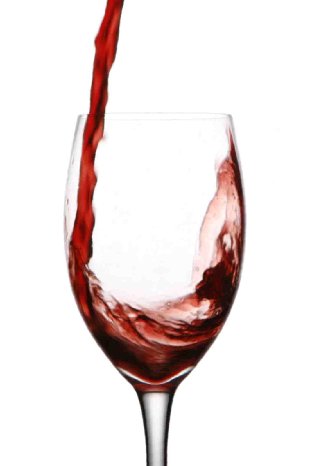 Elegant Red Wine Splash Wall Art