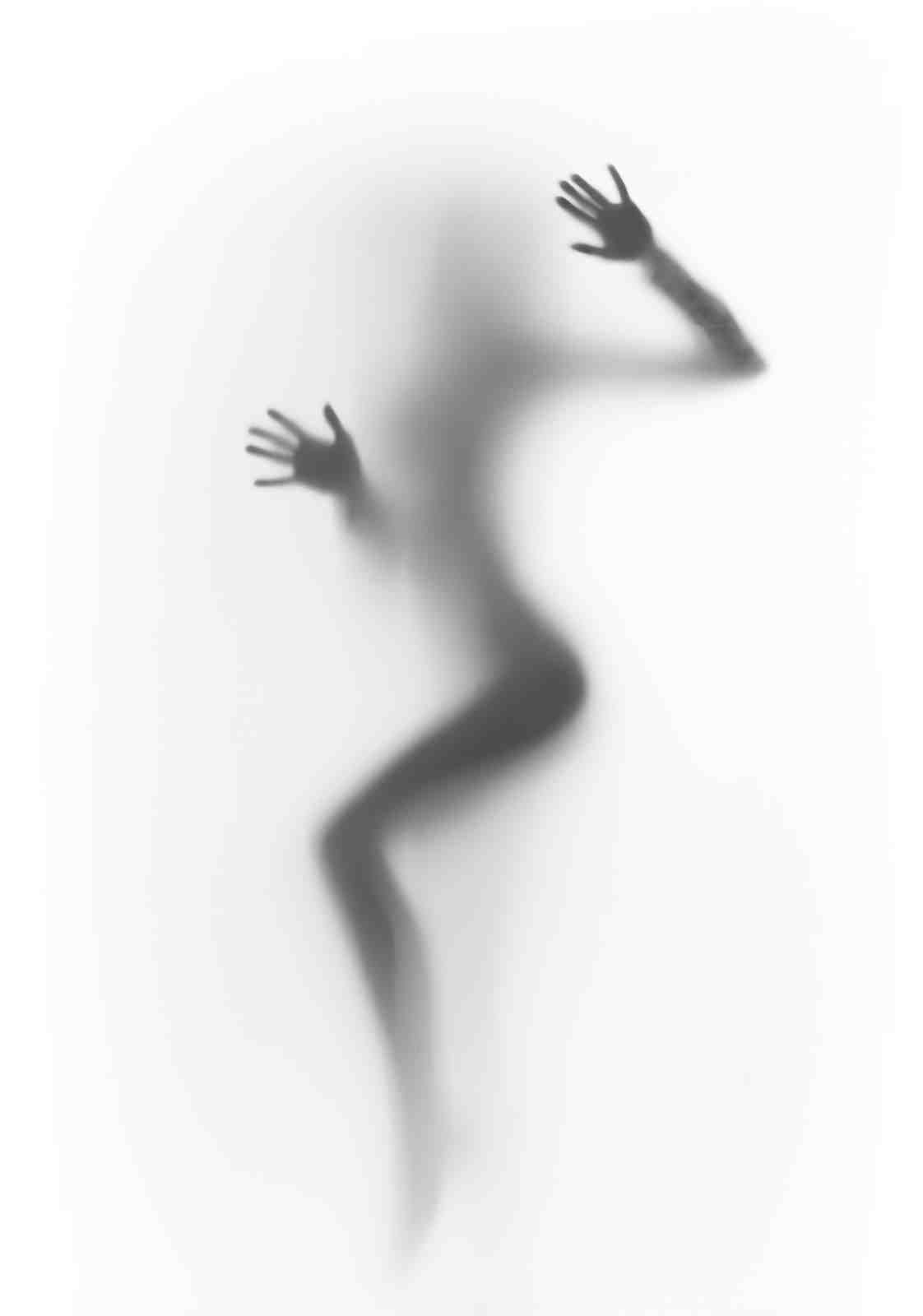 Abstract Silhouette Body Art Wall Art