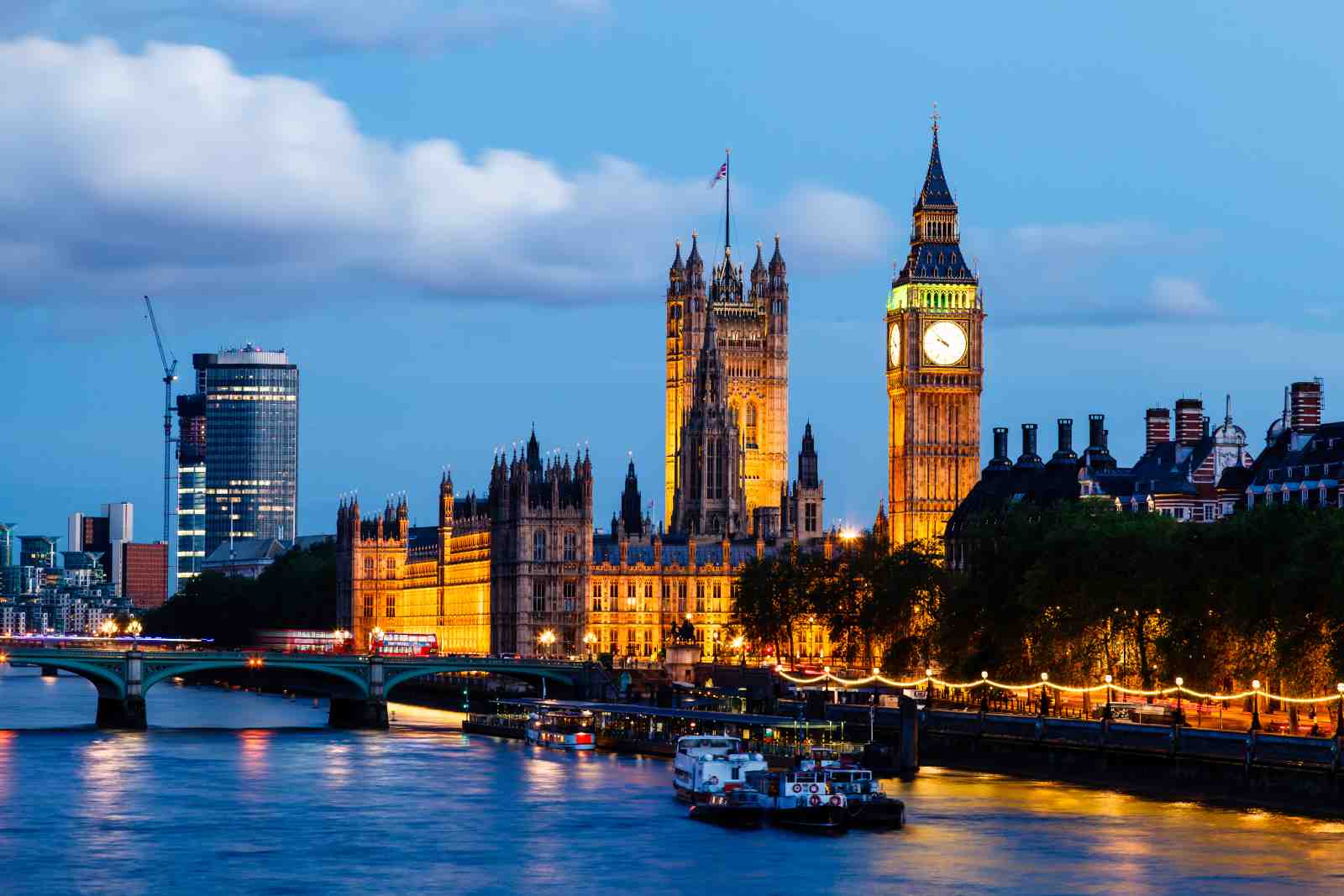 Iconic London Skyline Big Ben Wall Art