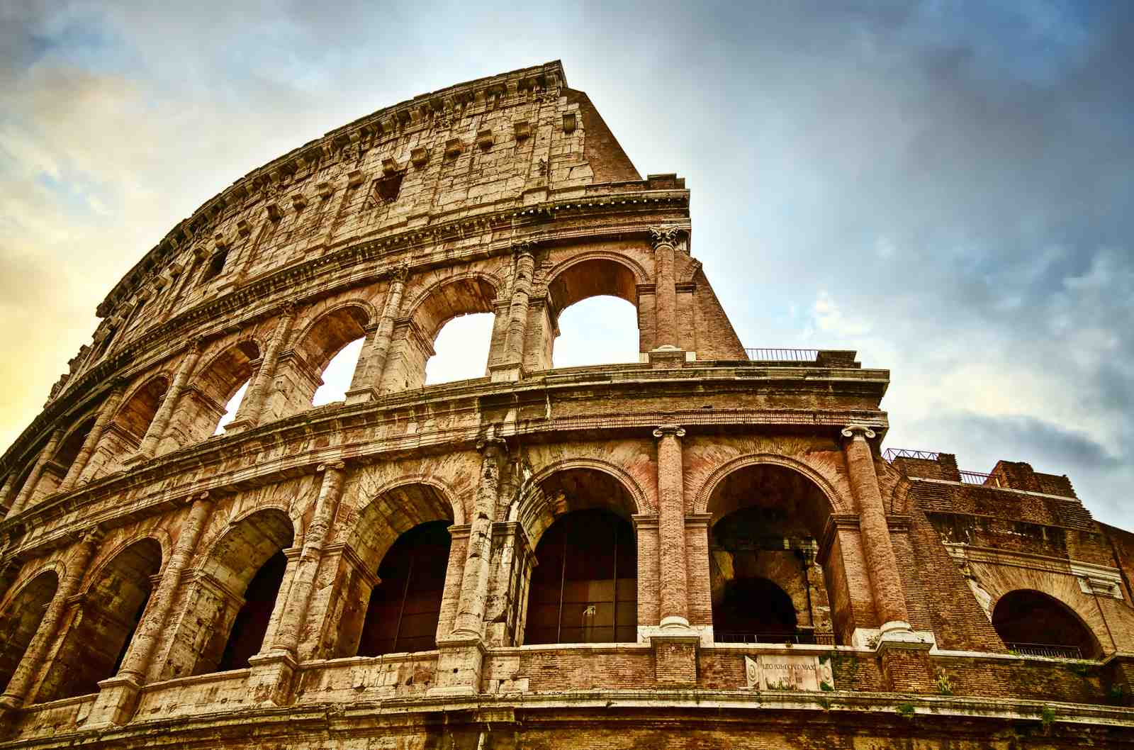 Iconic Colosseum Rome Landmark Wall Art