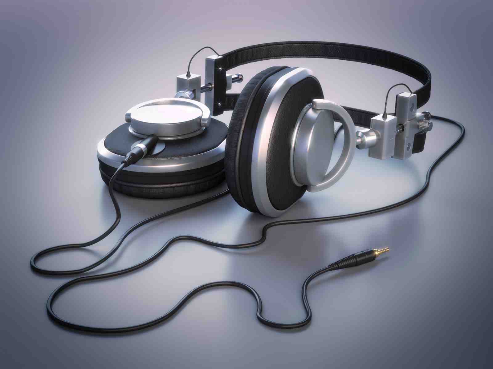 Vintage Headphones Wall Art Wall Art