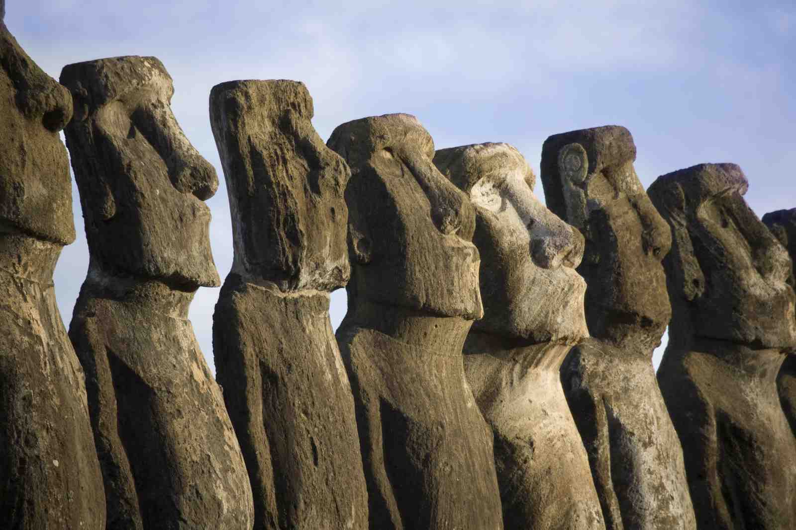 Easter Island Moai Stone Art Wall Art