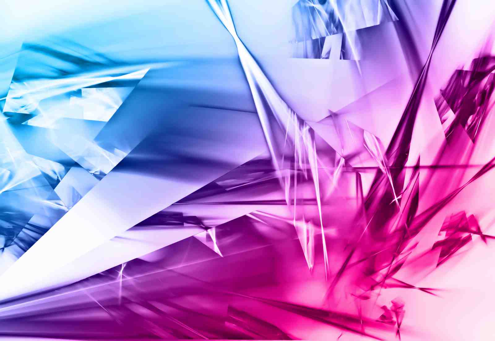 Abstract Crystal Burst Wall Art