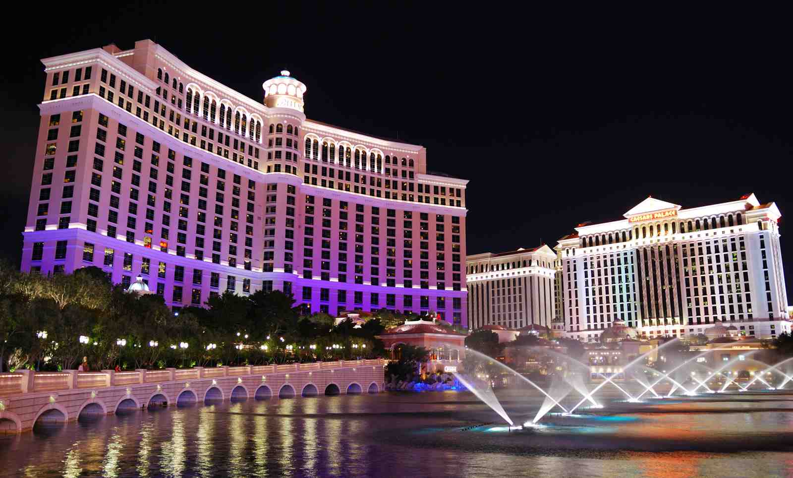 Las Vegas Bellagio & Caesars Palace Wall Art