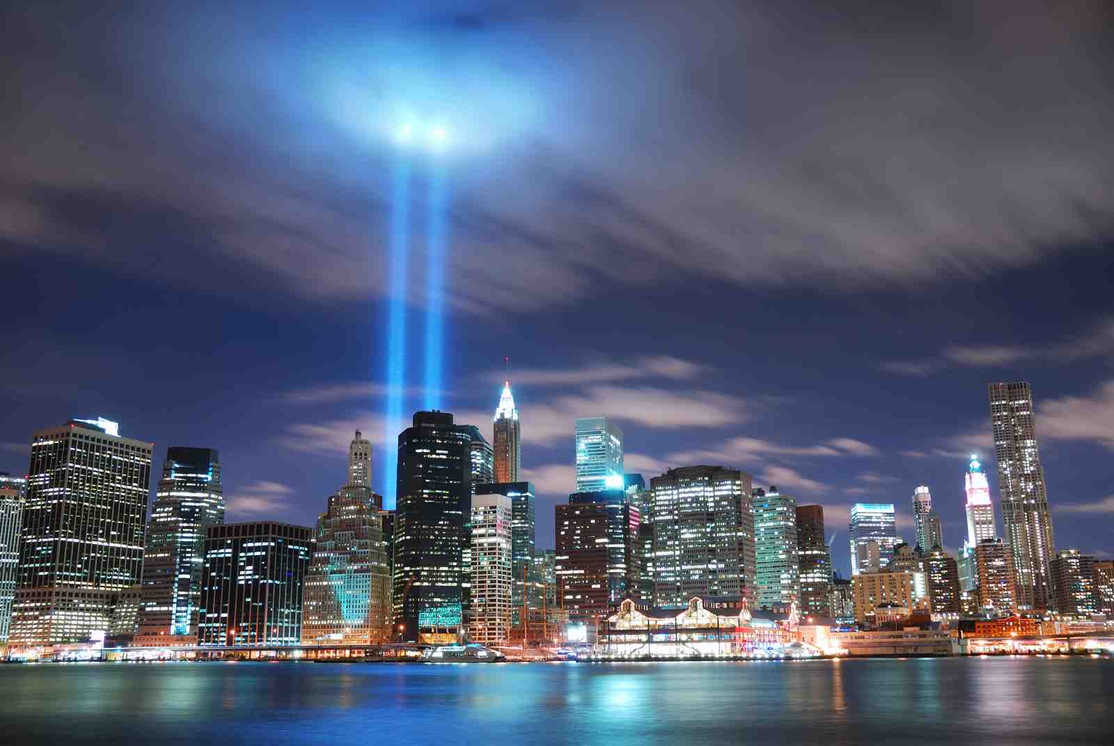 NYC Tribute in Light Wall Art