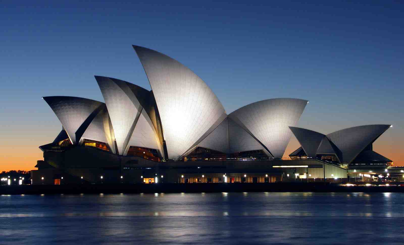 Sydney Opera House Twilight Wall Art