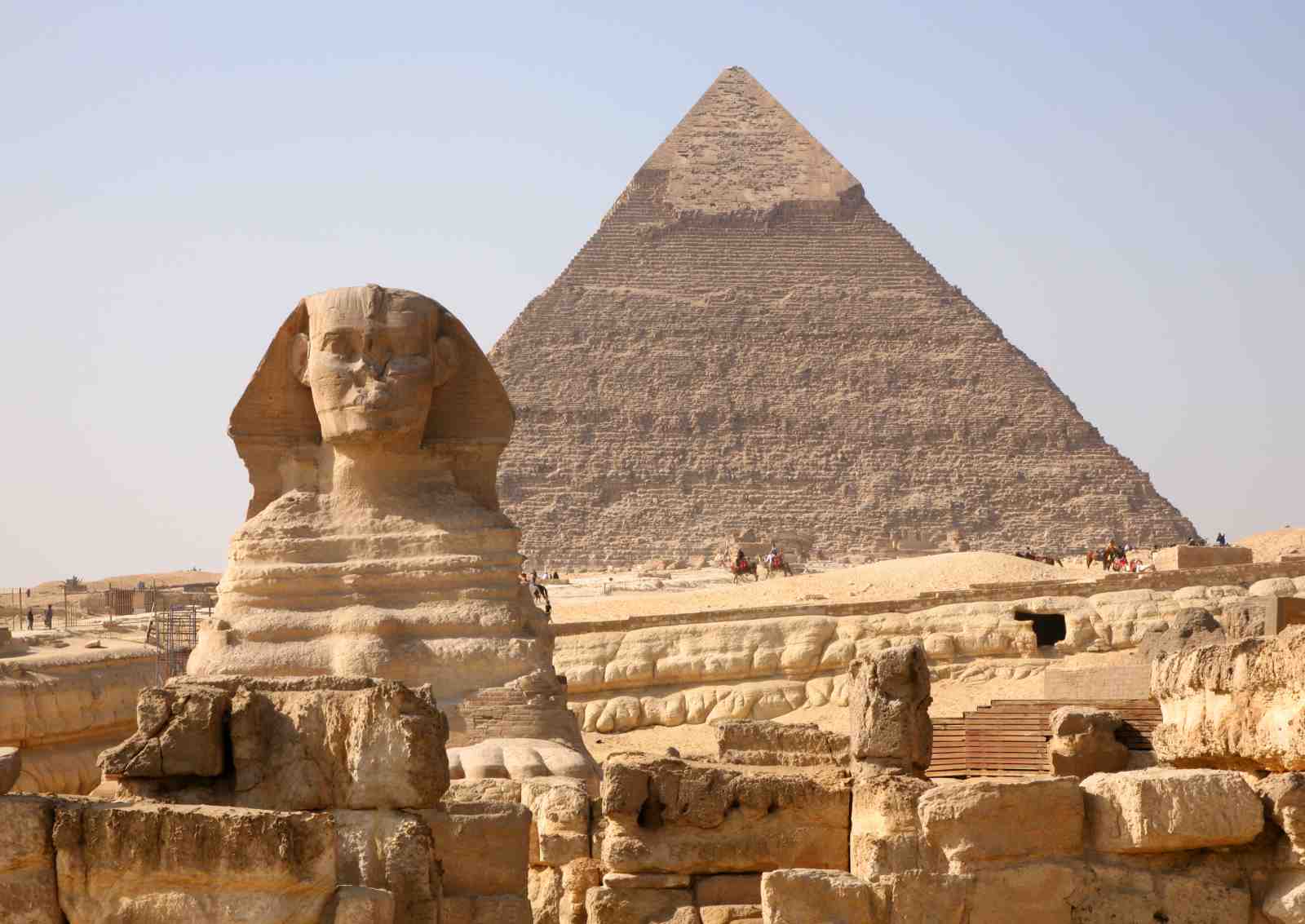 Majestic Sphinx & Pyramid Wall Art