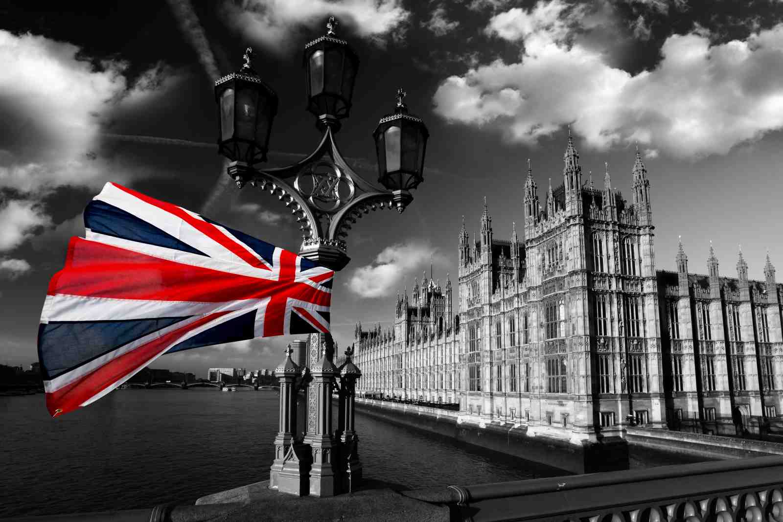 Union Jack & London Icons Wall Art